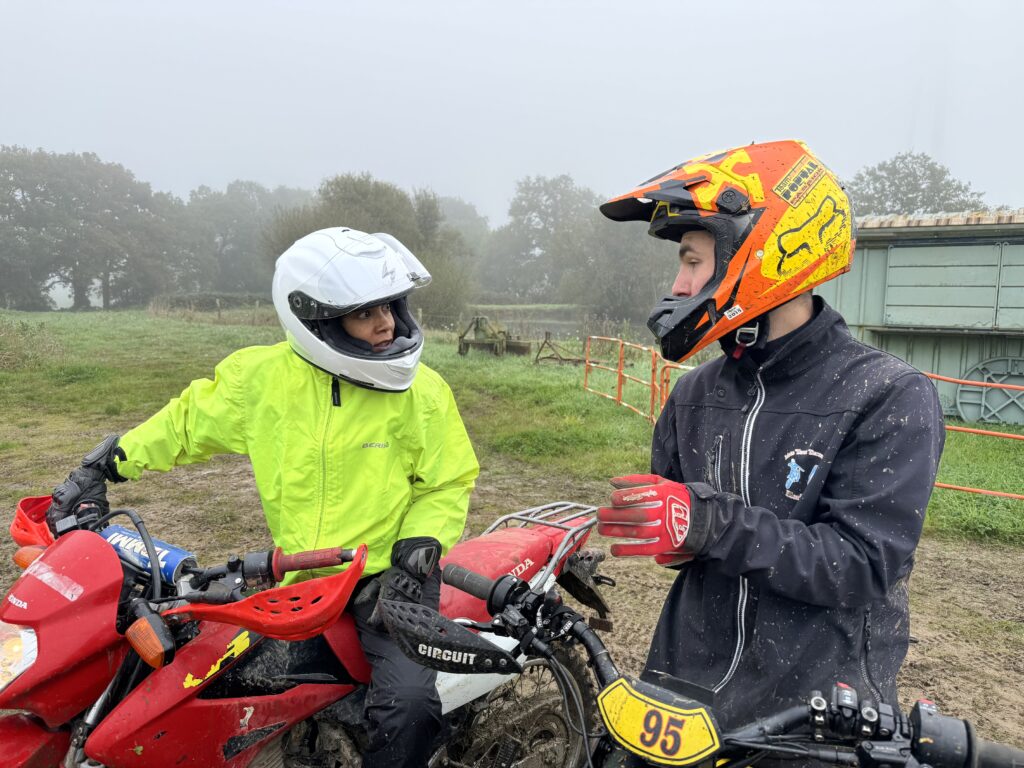 Conseils du moniteur de moto